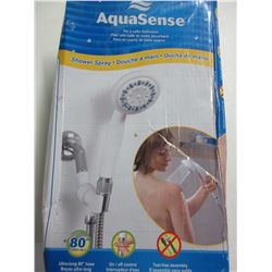 Aqua Sense shower spray 80" hose