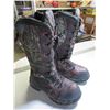 Image 1 : Mens Hunting Boots leather and Fabric uppers / Waterproof size 9w