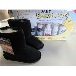 New Dawgs Microfiber Kids Boots size 4/5 & Factory sealed Baby Essentials