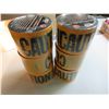 Image 1 : 6 rolls of Caution Tape / 3 inch x 300 feet per roll