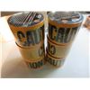 Image 1 : 6 rolls of Caution Tape / 3 inch x 300 feet per roll