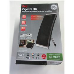 GE Pro Crystal HD Amplified Antenne / works within 40 miles