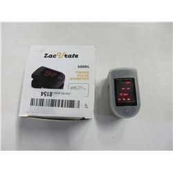 Zac V Rate 500dl Finger Pulse Oximeter