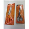 Image 1 : 2 New Fiskars Scissors / Pinking Shears & Forged