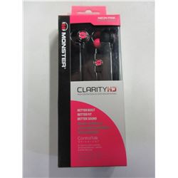 New Monster Clarity HD High def Headphones