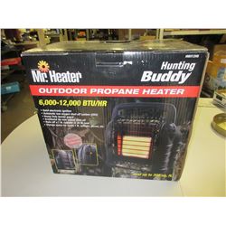 New MR. Heater Hunting Buddy  Outdoor Propane Heater 6000-12000 BTU