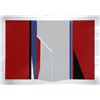 Image 1 : Jean Baier, Abstract Screenprint on Foil Paper