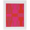 Image 1 : Arthur Boden, T Series (Red), Serigraph
