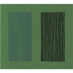 Gene Davis, Green Giant, Lithograph