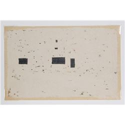 Steven Roden, Etching on Postcard