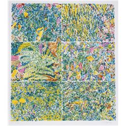 George Chemeche, Composed Painting, Serigraph