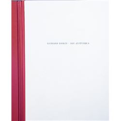 Leonard Baskin, Ars Anitomica - A Medical Fantasia, Portfolio of 13 Lithographs