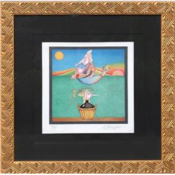 Mihail Chemiakin, Carnival of St. Petersburg No. 7, Lithograph