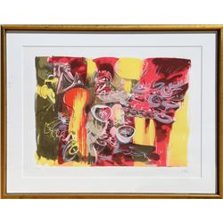 Roberto Matta, L'Eau est Mana, Lithograph