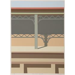 Saul Chase, Harlem Divison Line, Serigraph