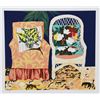 Image 1 : Hunt Slonem, Chair Duet, Serigraph
