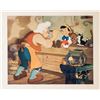 Image 1 : Disney Studios, Geppetto's Workshop - Pinocchio, Offset Lithograph