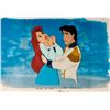 Image 1 : Disney Studios, Little Mermaid - Ariel and Prince Eric, Production Watercolor Drawing