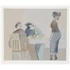 Image 1 : David Schneuer, Bar Scene, Lithograph