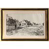 Image 1 : Vincent van Gogh, The Street of Doors, Lithograph
