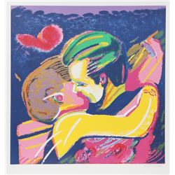 Rubens Gerchman, The Kiss, Silkscreen