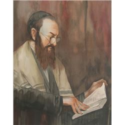 Butterfield, Portrait of a Rabbi, Lithograph