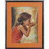 Image 1 : Sandu Liberman, Child Drinking Water, Offset Lithograph