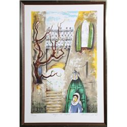 Zvi Livni, Magic of Safad, Lithograph