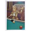 Image 1 : Ernie Barnes, Pool Player, Offset Lithograph