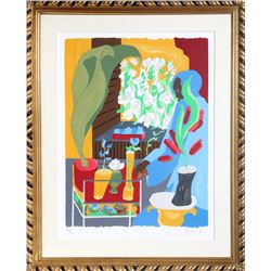 Jacob Lawrence, Supermarket Flora, Silkscreen