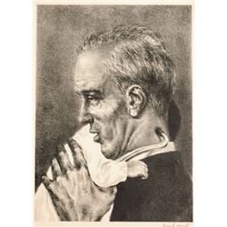 Joseph Hirsch, Doctor, Lithograph