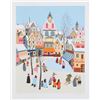 Image 2 : Pierre Montell, Lot of 3 French Village Serigraphs