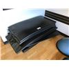 Image 1 : STACK OF BLACK EXERCISE MATS