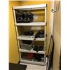 Image 2 : CONTENTS OF BACK STORAGE ROOM: BOXING GLOVES, TRAINING PADS, SHELF & DESK