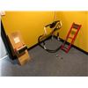 Image 1 : CONTENTS OF ROOM - TRAINING STEPS, STABILIZER BAR, AND BALANCE BOARD