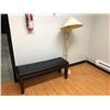 Image 2 : CONTENTS OF ROOM, BENCH, LAMP, YOGA MATS, CANDLES, SHELF AND WALL HOOK