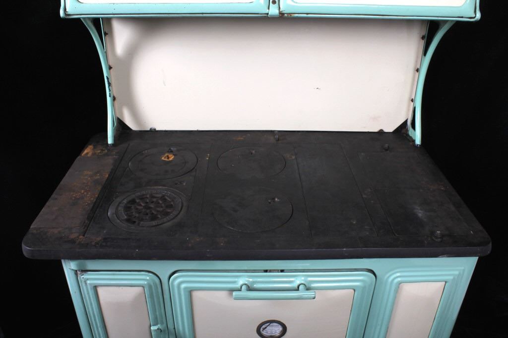 The Kalamazoo Porcelain Wood Burning Stove c1920's