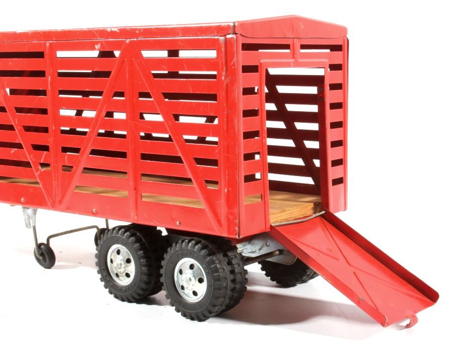 1954 Tonka Toys Livestock Van Semi Truck