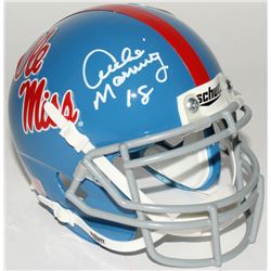 Archie Manning Signed Ole Miss Rebels Mini-Helmet (Steiner COA)