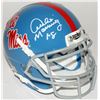 Image 1 : Archie Manning Signed Ole Miss Rebels Mini-Helmet (Steiner COA)