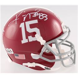 Kevin Norwood Signed Alabama Crimson Tide Mini-Helmet (Radtke COA)