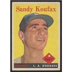 1958 Topps #187 Sandy Koufax