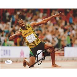 Usain Bolt Signed 8x10 Photo (JSA COA)