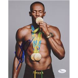 Usain Bolt Signed 8x10 Photo (JSA COA)