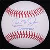 Image 1 : Cal Ripken Jr. Signed OML Baseball Inscribed "Ironman" (Radtke Hologram)