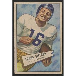 1952 Bowman Large #16 Frank Gifford RC