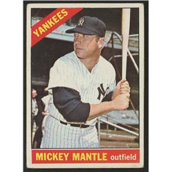 1966 Topps #50 Mickey Mantle DP