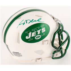 Sam Darnold Signed Jets Custom Matte White Speed Mini Helmet (Radtke COA)