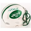 Image 1 : Sam Darnold Signed Jets Custom Matte White Speed Mini Helmet (Radtke COA)