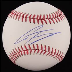 Gleyber Torres Signed OML Baseball (JSA Hologram)